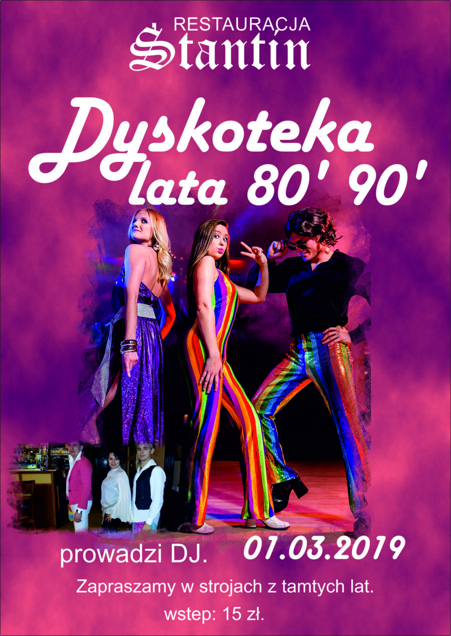 DYSKOTEKA LAT 80 /90