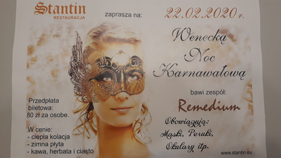 22.02.2020 WENECKA NOC KARNAWAŁOWA