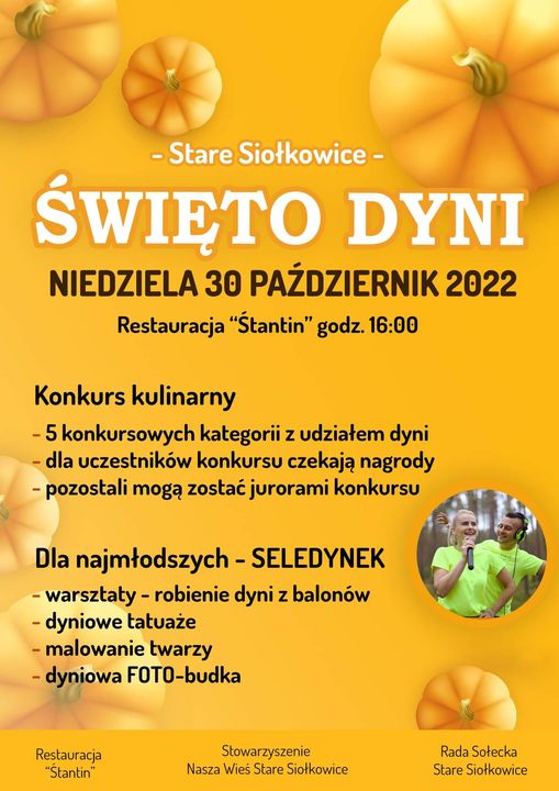 Zapraszamy NA ŚWIĘTO DYNI